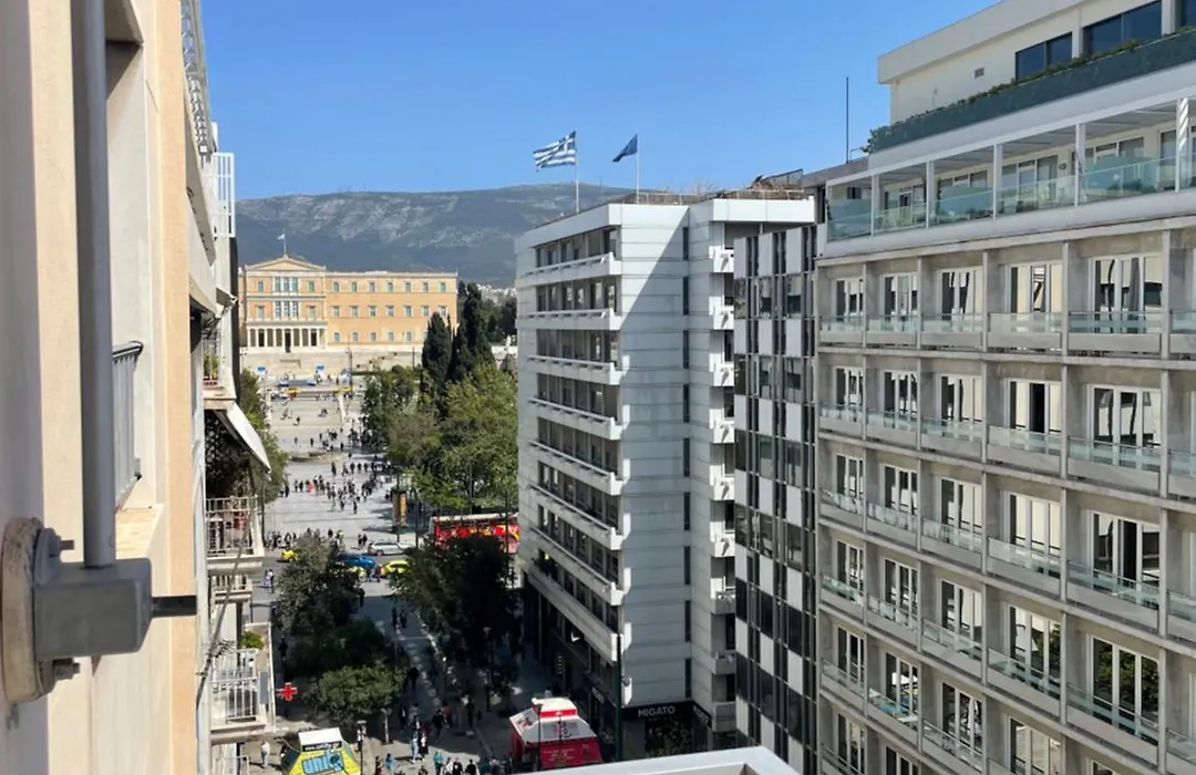 2 Bd Apt In Syntagma With Acropolis View-1